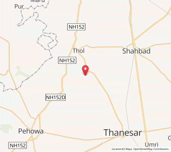 Map of Khanjarpur, Haryana