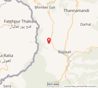 Map of Khankhari, Kashmir