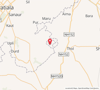 Map of Khansa, Punjab