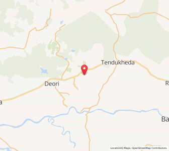 Map of Khaparkhera, Madhya Pradesh