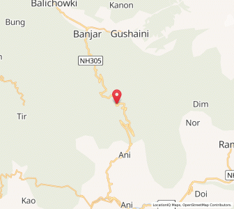 Map of Kharag, Himachal Pradesh