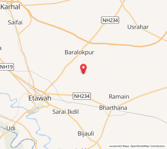 Map of Kharagpura, Uttar Pradesh
