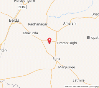 Map of Kharai Kotbar, West Bengal