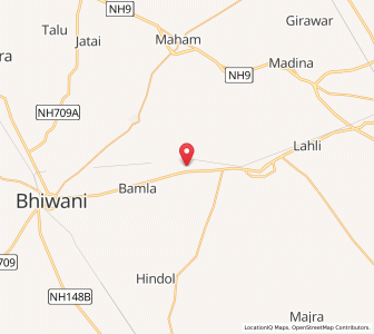 Map of Kharak, Haryana