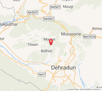 Map of Kharakhet, Uttarakhand