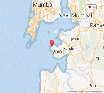Map of Kharavli, Maharashtra