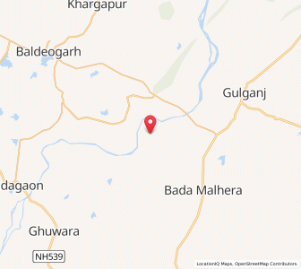 Map of Kharduti, Madhya Pradesh