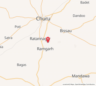 Map of Kharetan ki Dhani, Rajasthan