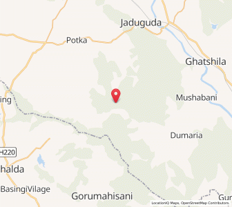 Map of Khariadih, Jharkhand
