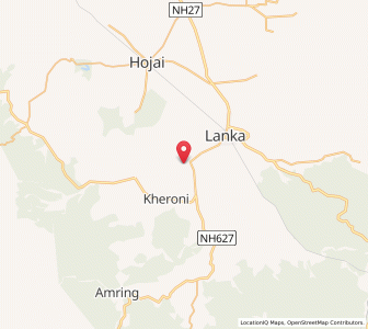 Map of Kharikhanapatti, Assam