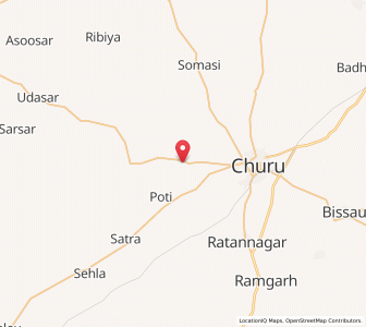 Map of Khario, Rajasthan
