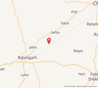 Map of Khariya, Rajasthan