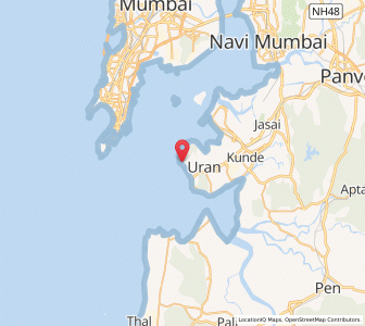Map of Kharkhand, Maharashtra