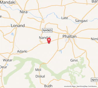 Map of Kharki, Maharashtra