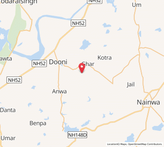 Map of Kharoi, Rajasthan