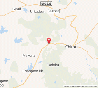 Map of Kharsingi, Maharashtra