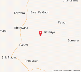 Map of Khartha Ki Dhani, Rajasthan