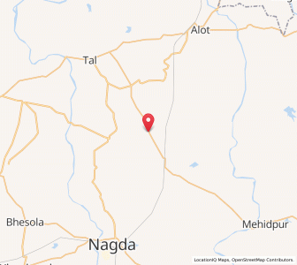 Map of Kharua, Madhya Pradesh
