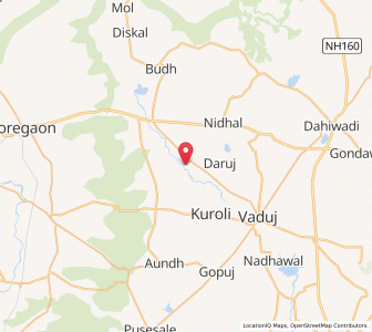 Map of Khatao, Maharashtra