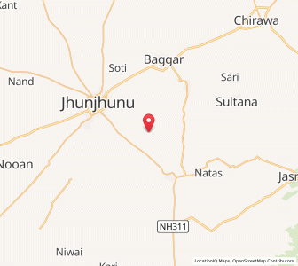 Map of Khatehpura, Rajasthan