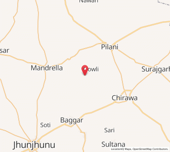 Map of Khatlyon ki Dhani, Rajasthan