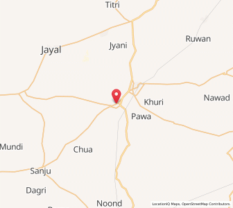 Map of Khatu Kalan, Rajasthan