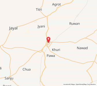 Map of Khatu Khurd, Rajasthan
