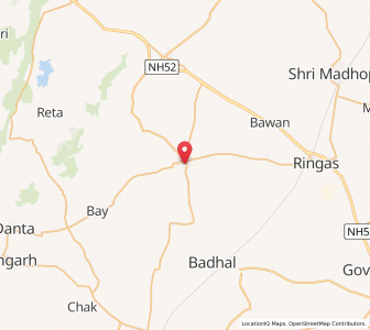 Map of Khatu, Rajasthan
