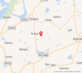 Map of Khawaspura, Rajasthan