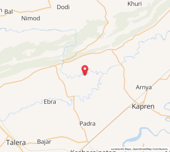 Map of Kheaoda, Rajasthan