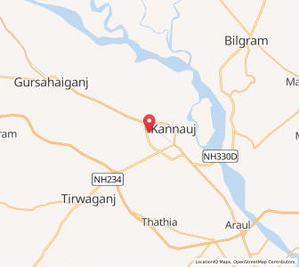 Map of Khema Purwa, Uttar Pradesh