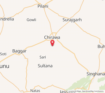 Map of Khemu ki Dhani, Rajasthan