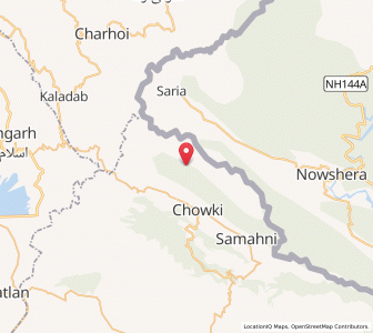 Map of Khera Bagle, Kashmir