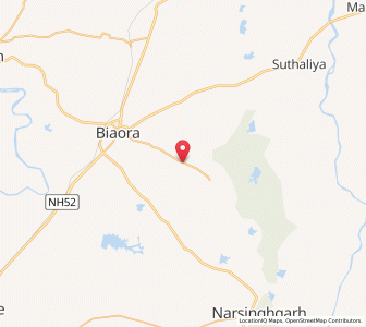 Map of Kheri Gidor, Madhya Pradesh