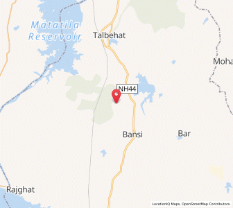 Map of Khero, Uttar Pradesh