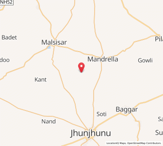 Map of Khicharon Ka Bas, Rajasthan