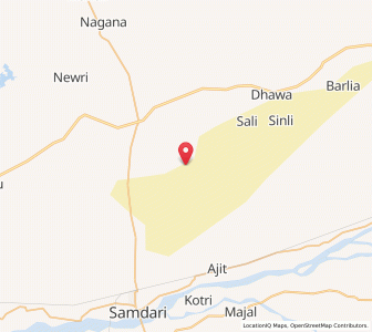 Map of Khichio Ka Daipura, Rajasthan