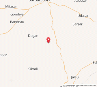 Map of Khileriyan, Rajasthan