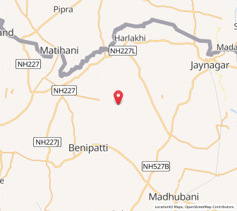 Map of Khirhar, Bihar