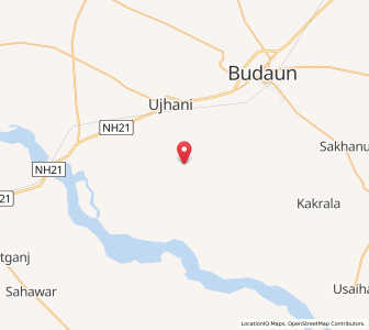 Map of Khiria Baqarpur, Uttar Pradesh