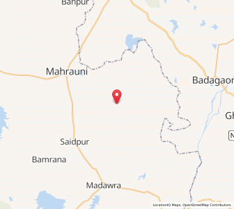 Map of Khiria Bharaniu, Uttar Pradesh