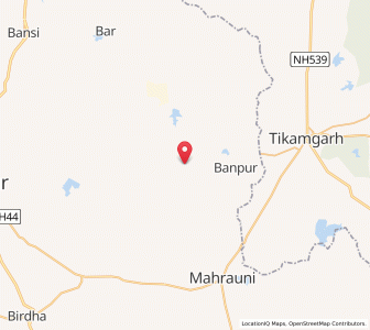 Map of Khiria Misra, Uttar Pradesh