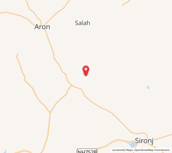 Map of Khiria, Madhya Pradesh