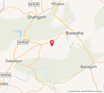Map of Khiriya Khurd, Madhya Pradesh