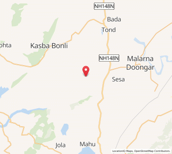 Map of Khirni, Rajasthan