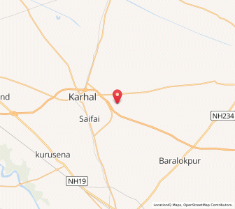 Map of Khirongi, Uttar Pradesh