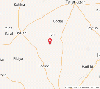 Map of Khiwasar, Rajasthan