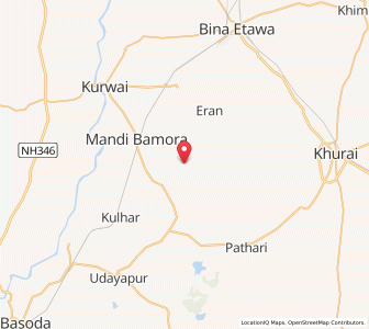 Map of Khojakheri, Madhya Pradesh