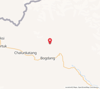 Map of Khor, Kashmir