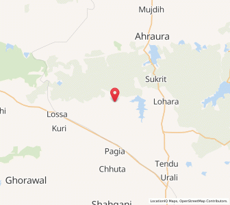 Map of Khoradi, Madhya Pradesh